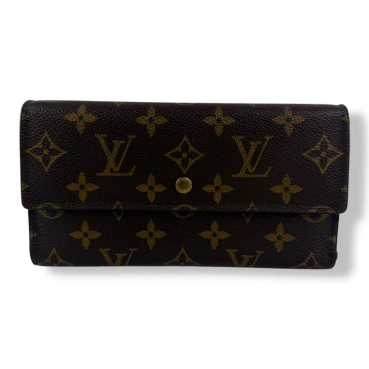 Louis Vuitton Trifold Brown Monogram Femme Wallet - Lux Central