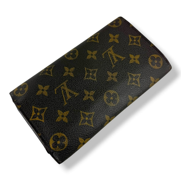 Louis Vuitton Trifold Brown Monogram Femme Wallet - Lux Central