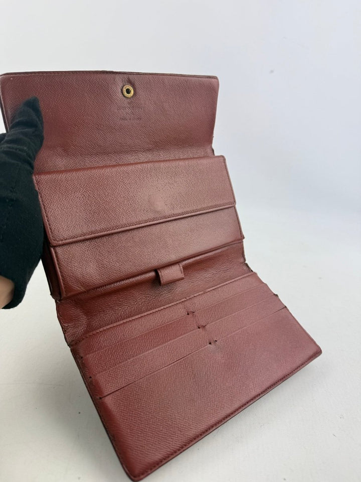 Louis Vuitton Trifold Brown Monogram Femme Wallet - Lux Central