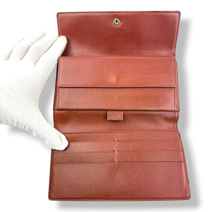Louis Vuitton Trifold Brown Monogram Femme Wallet - Lux Central