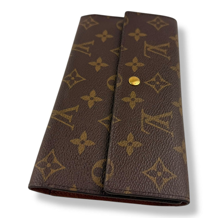 Louis Vuitton Trifold Brown Monogram Femme Wallet - Lux Central