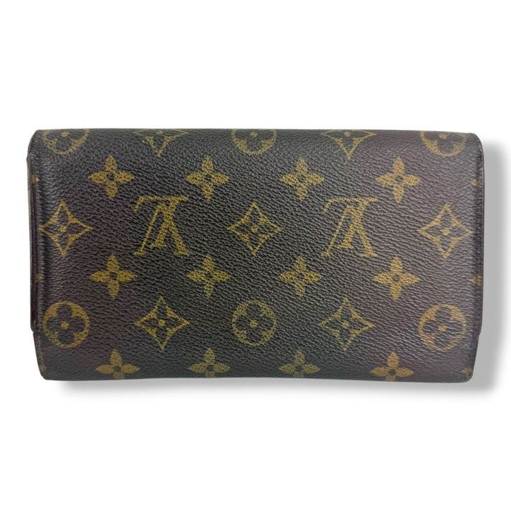 Louis Vuitton Trifold Brown Monogram Femme Wallet - Lux Central