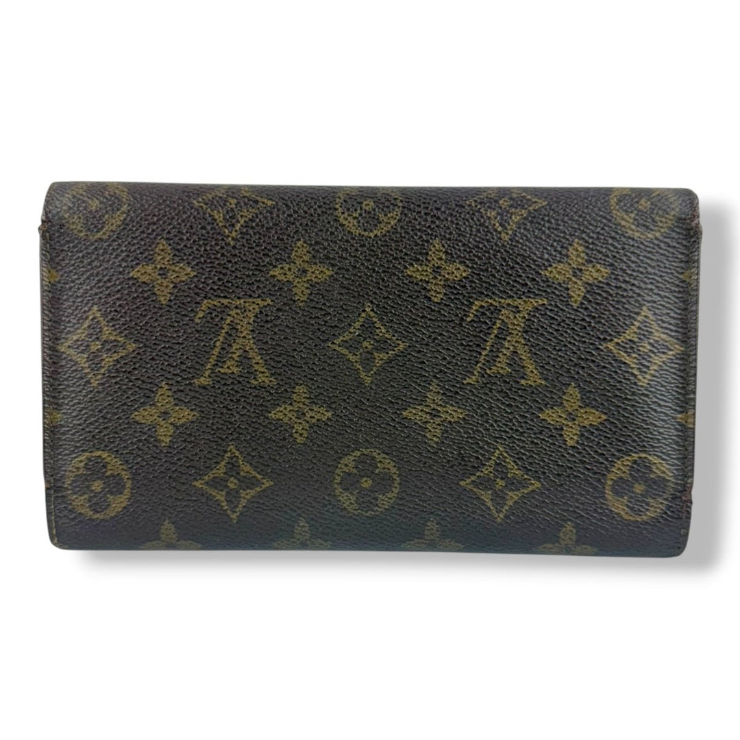 Louis Vuitton Trifold Brown Monogram Femme Wallet - Lux Central