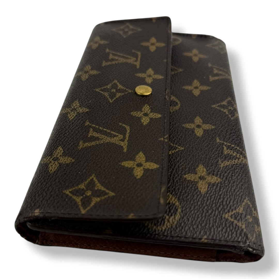 Louis Vuitton Trifold Brown Monogram Femme Wallet - Lux Central