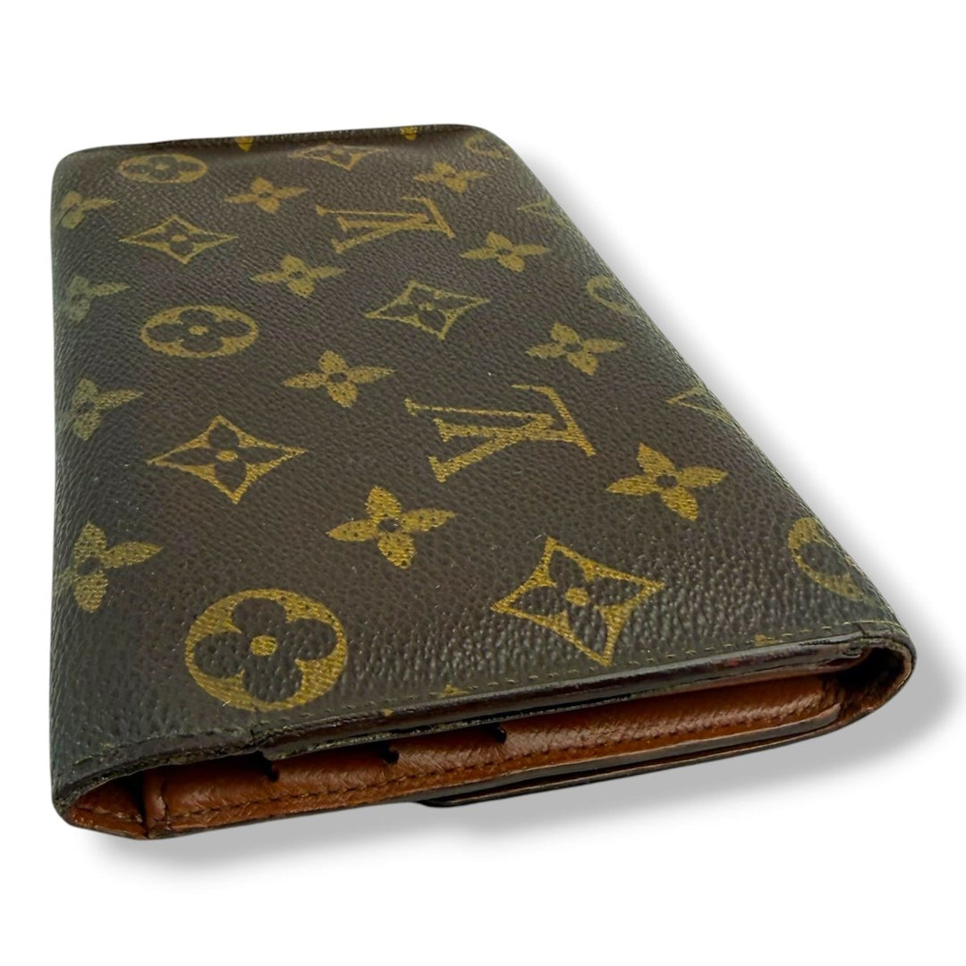 Louis Vuitton Trifold Brown Monogram Femme Wallet - Lux Central