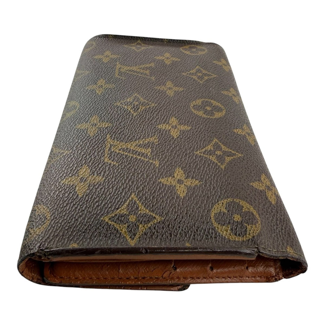 Louis Vuitton Trifold Brown Monogram Femme Wallet - Lux Central