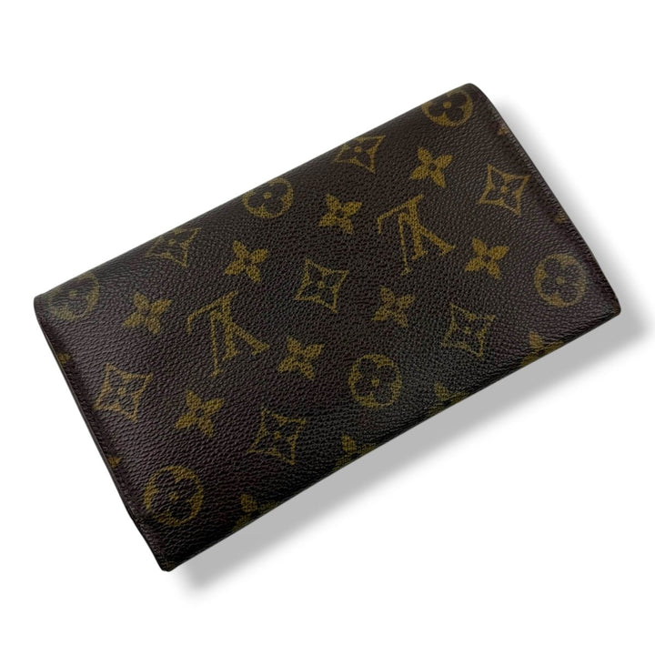 Louis Vuitton Trifold Brown Monogram Femme Wallet - Lux Central