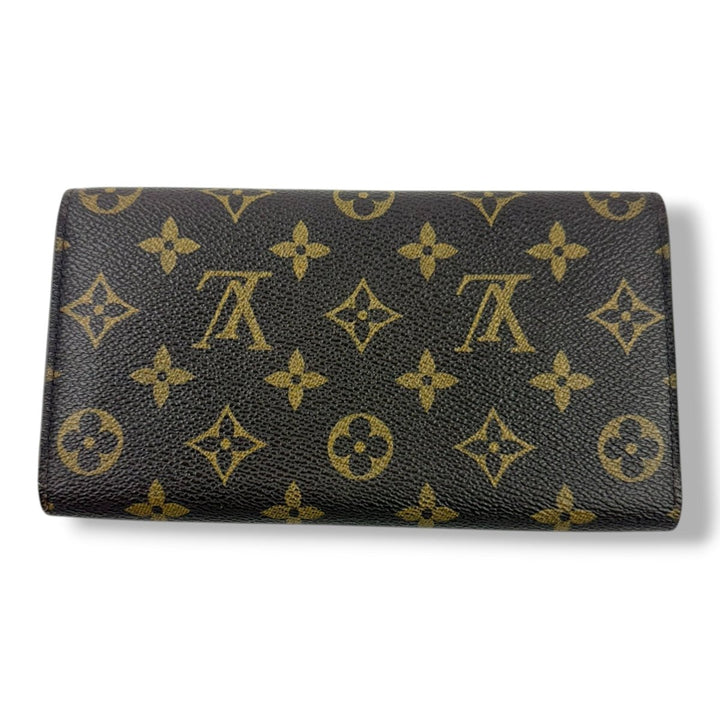 Louis Vuitton Trifold Brown Monogram Femme Wallet - Lux Central