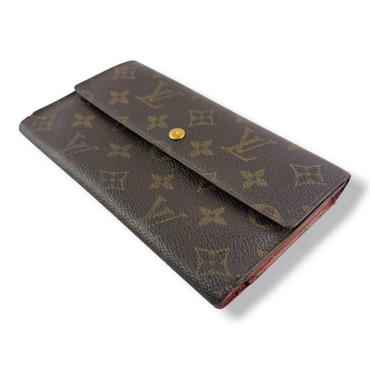 Louis Vuitton Trifold Brown Monogram Femme Wallet - Lux Central