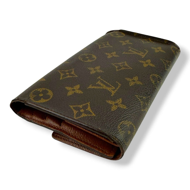 Louis Vuitton Trifold Brown Monogram Femme Wallet - Lux Central
