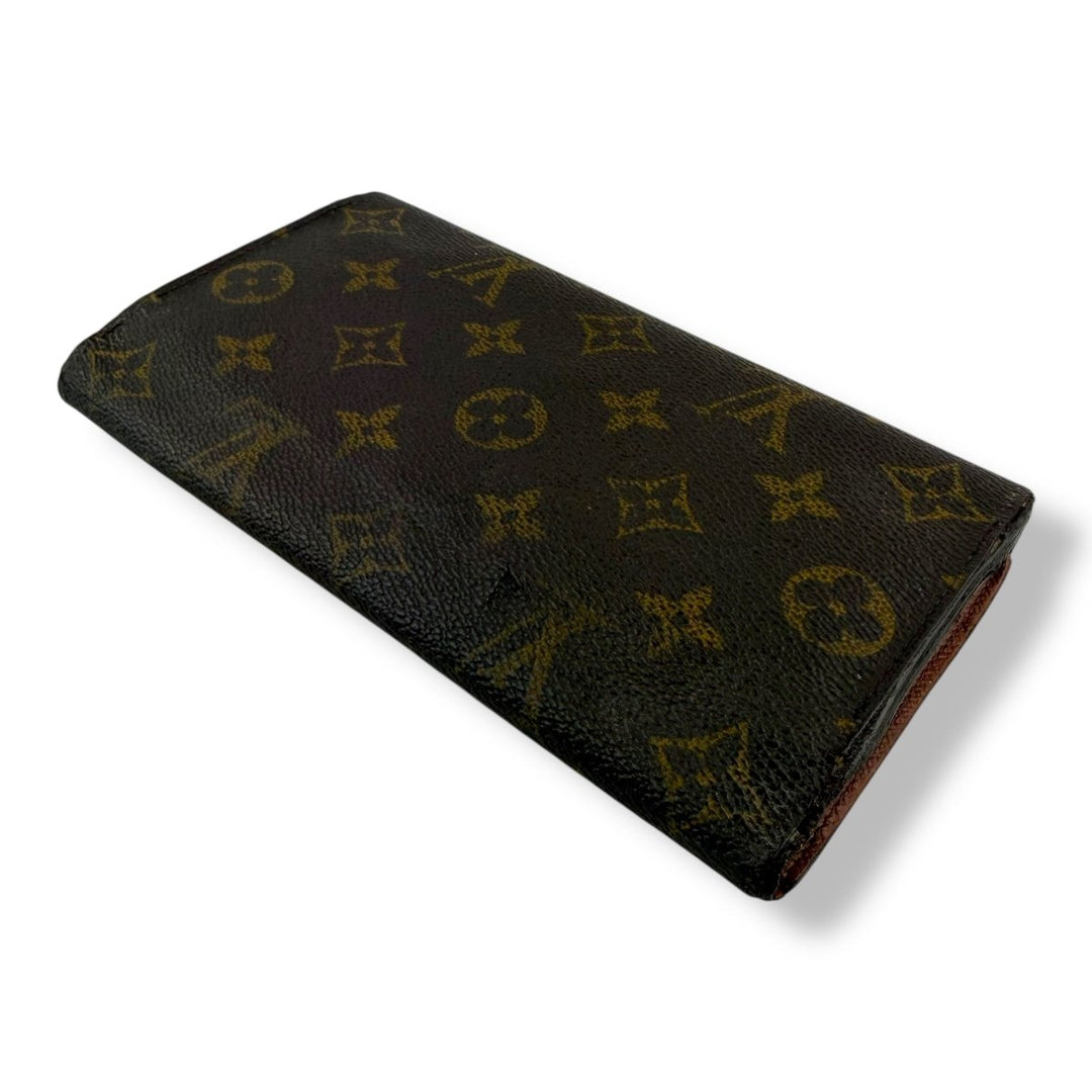 Louis Vuitton Trifold Brown Monogram Femme Wallet - Lux Central