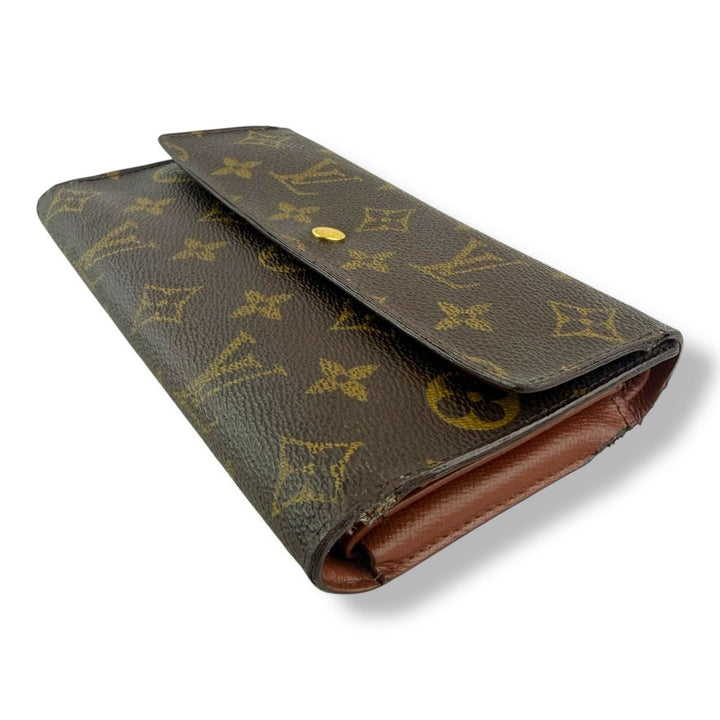 Louis Vuitton Trifold Brown Monogram Femme Wallet - Lux Central