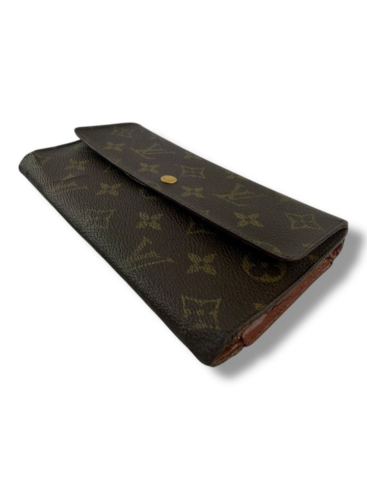 Louis Vuitton Trifold Brown Monogram Femme Wallet - Lux Central
