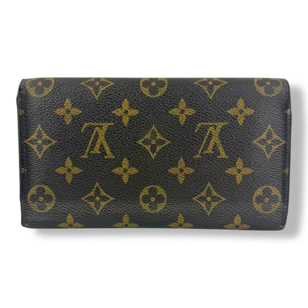 Louis Vuitton Trifold Brown Monogram Femme Wallet - Lux Central