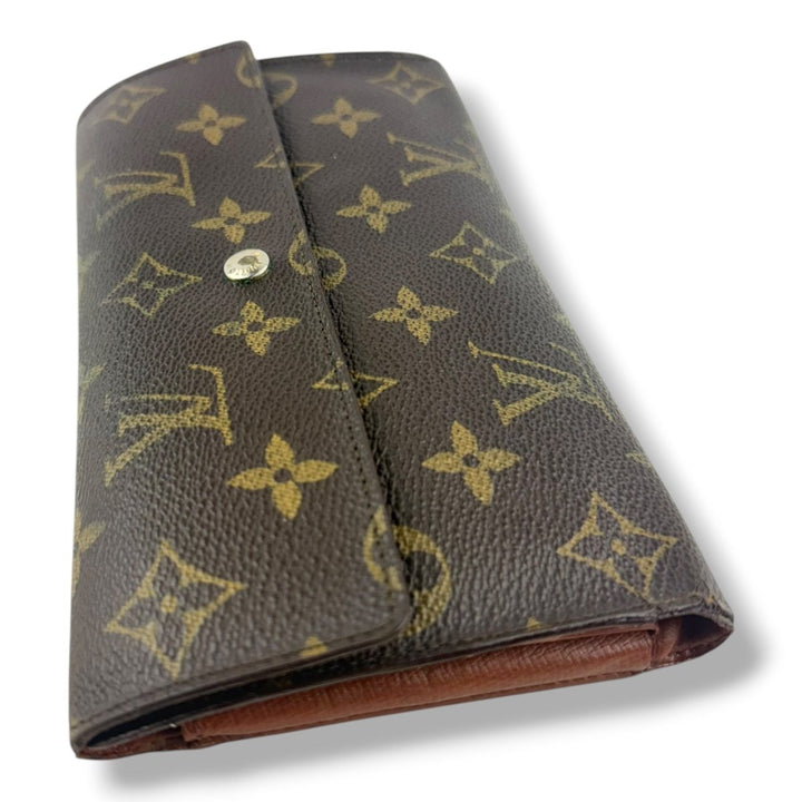 Louis Vuitton Trifold Brown Monogram Femme Wallet - Lux Central