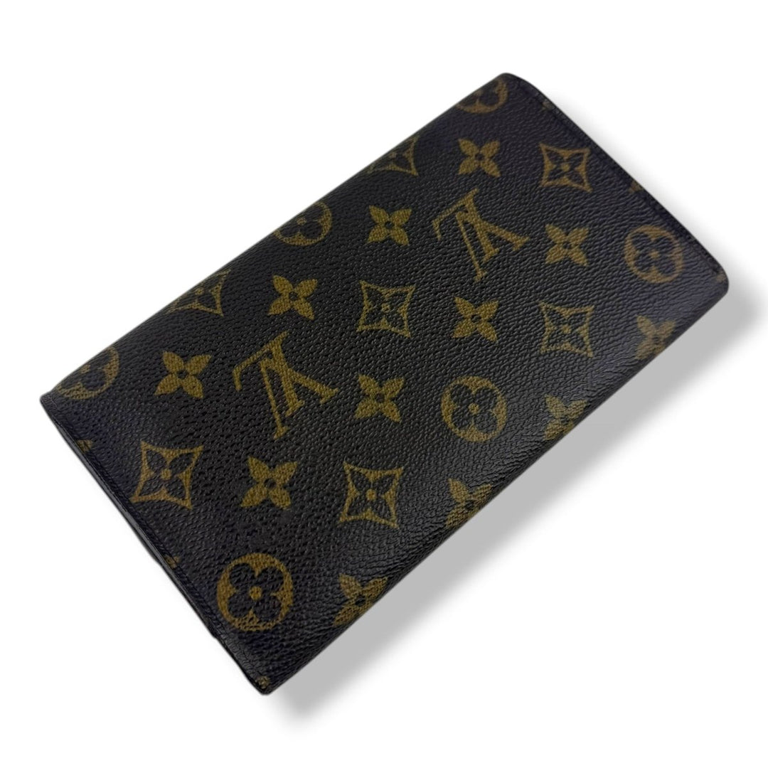 Louis Vuitton Trifold Brown Monogram Femme Wallet - Lux Central