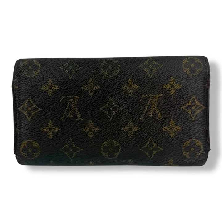 Louis Vuitton Trifold Brown Monogram Femme Wallet - Lux Central