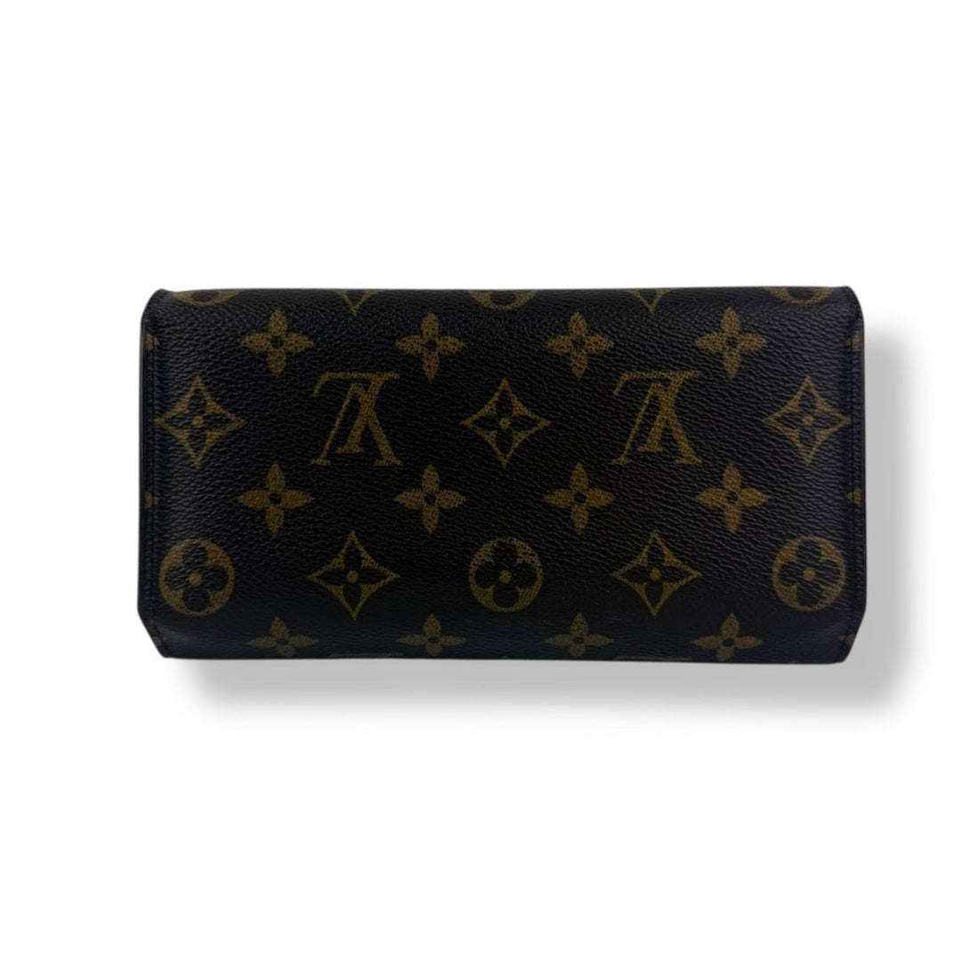 Louis Vuitton Trifold Brown Monogram Femme Wallet - Lux Central