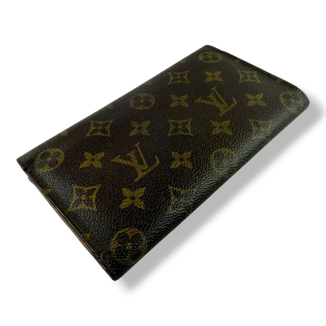 Louis Vuitton Trifold Brown Monogram Femme Wallet - Lux Central