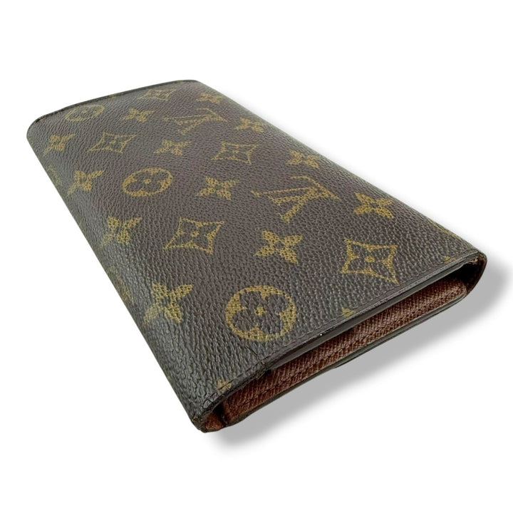 Louis Vuitton Trifold Brown Monogram Femme Wallet - Lux Central