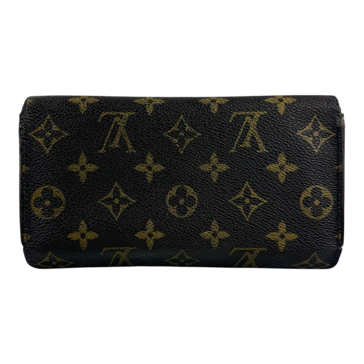 Louis Vuitton Trifold Brown Monogram Femme Wallet - Lux Central
