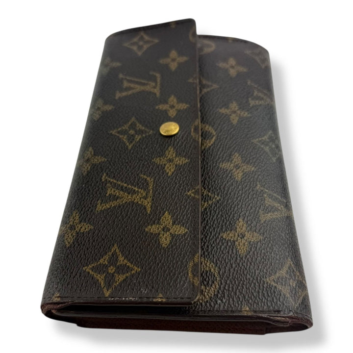Louis Vuitton Trifold Brown Monogram Femme Wallet - Lux Central