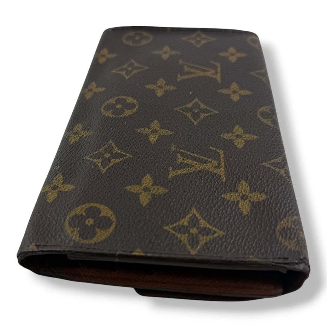 Louis Vuitton Trifold Brown Monogram Femme Wallet - Lux Central
