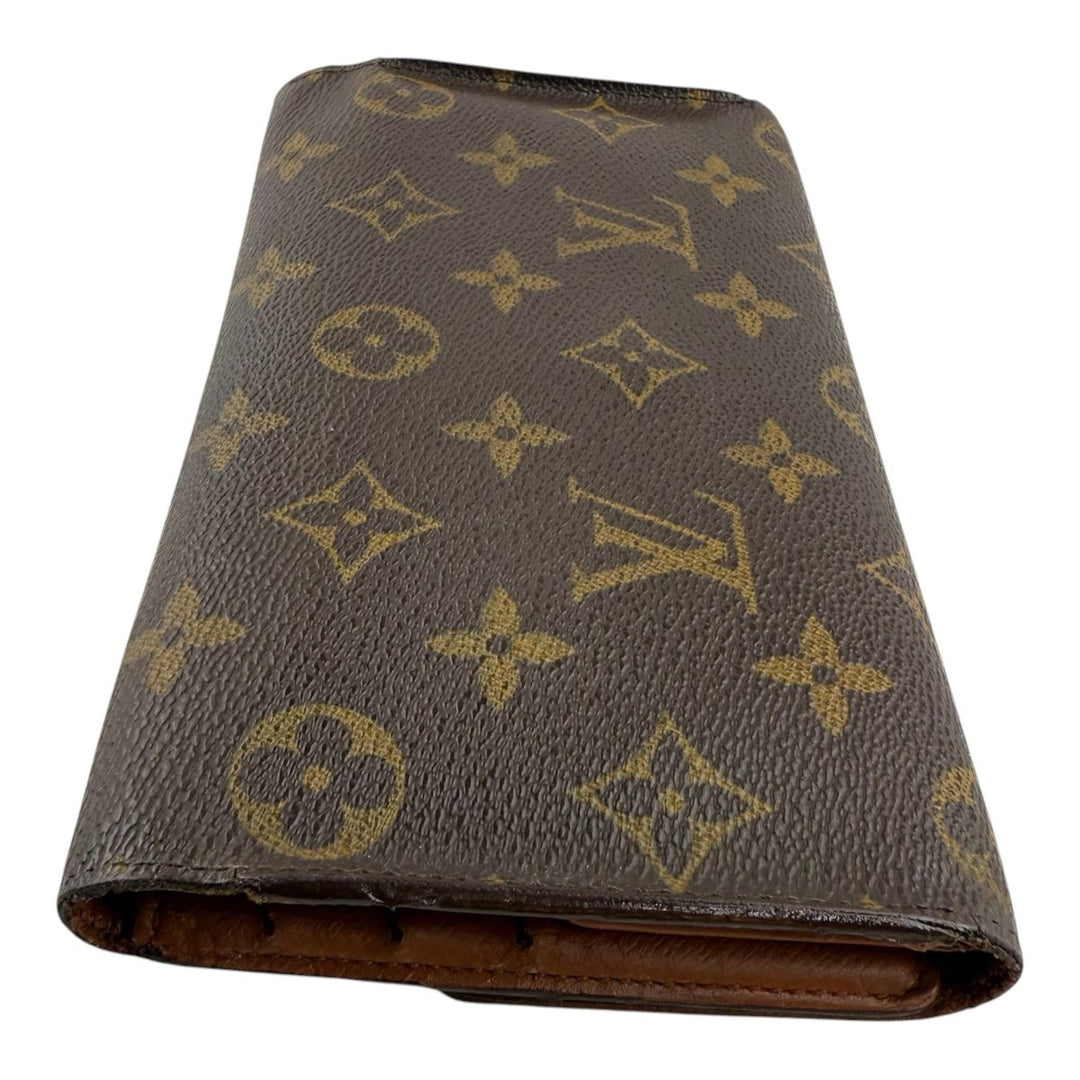 Louis Vuitton Trifold Brown Monogram Femme Wallet - Lux Central