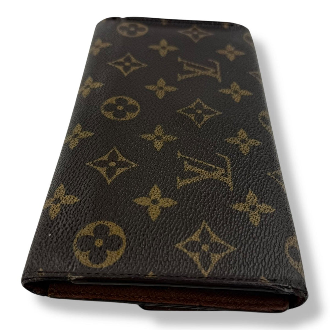 Louis Vuitton Trifold Brown Monogram Femme Wallet - Lux Central