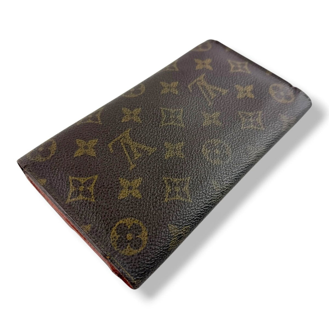 Louis Vuitton Trifold Brown Monogram Femme Wallet - Lux Central