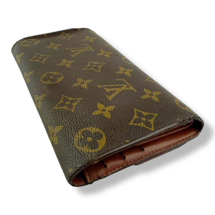 Louis Vuitton Trifold Brown Monogram Femme Wallet - Lux Central