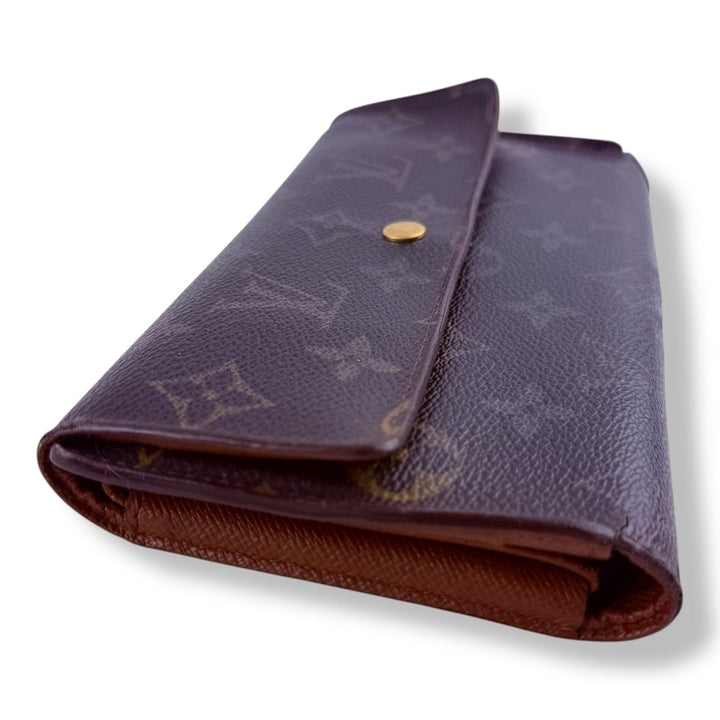 Louis Vuitton Trifold Brown Monogram Femme Wallet - Lux Central
