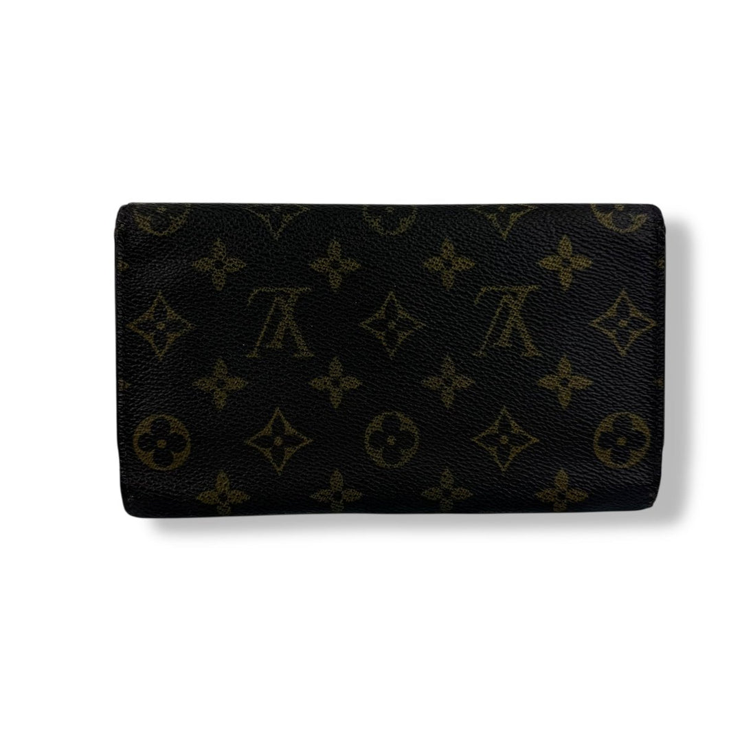 Louis Vuitton Trifold Brown Monogram Femme Wallet - Lux Central