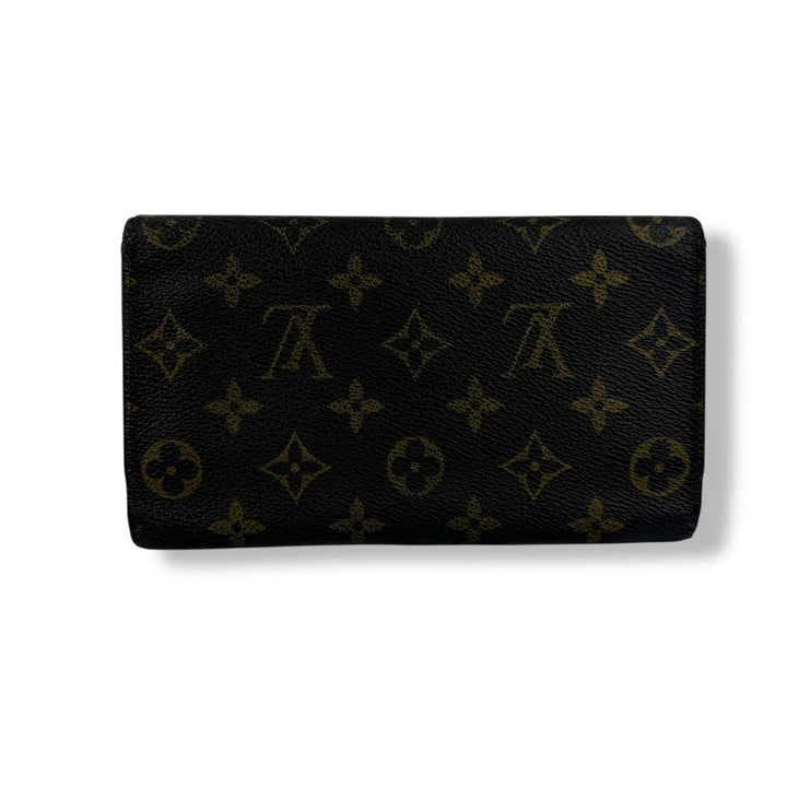 Louis Vuitton Trifold Brown Monogram Femme Wallet - Lux Central