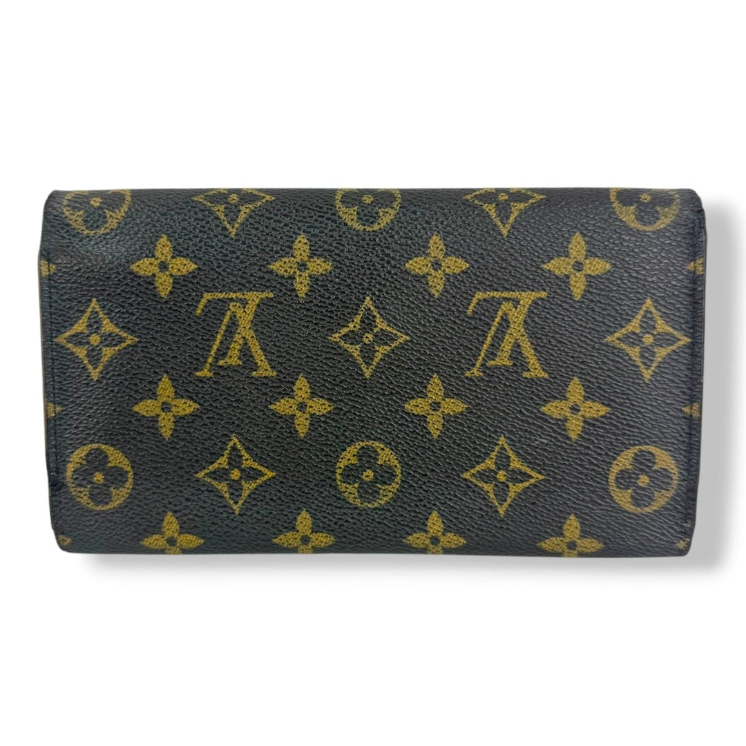 Louis Vuitton Trifold Brown Monogram Femme Wallet - Lux Central