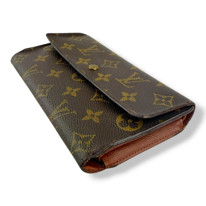 Louis Vuitton Trifold Brown Monogram Femme Wallet - Lux Central
