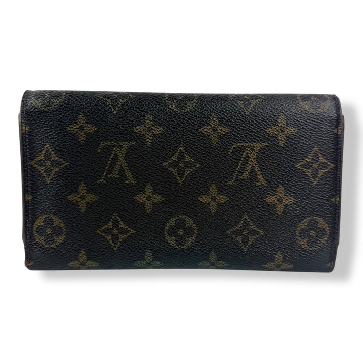 Louis Vuitton Trifold Brown Monogram Femme Wallet - Lux Central