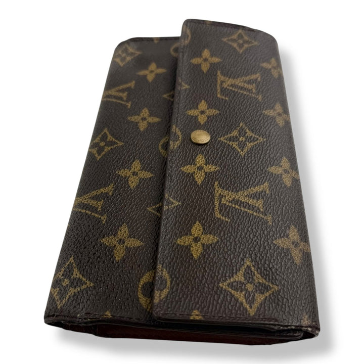 Louis Vuitton Trifold Brown Monogram Femme Wallet - Lux Central