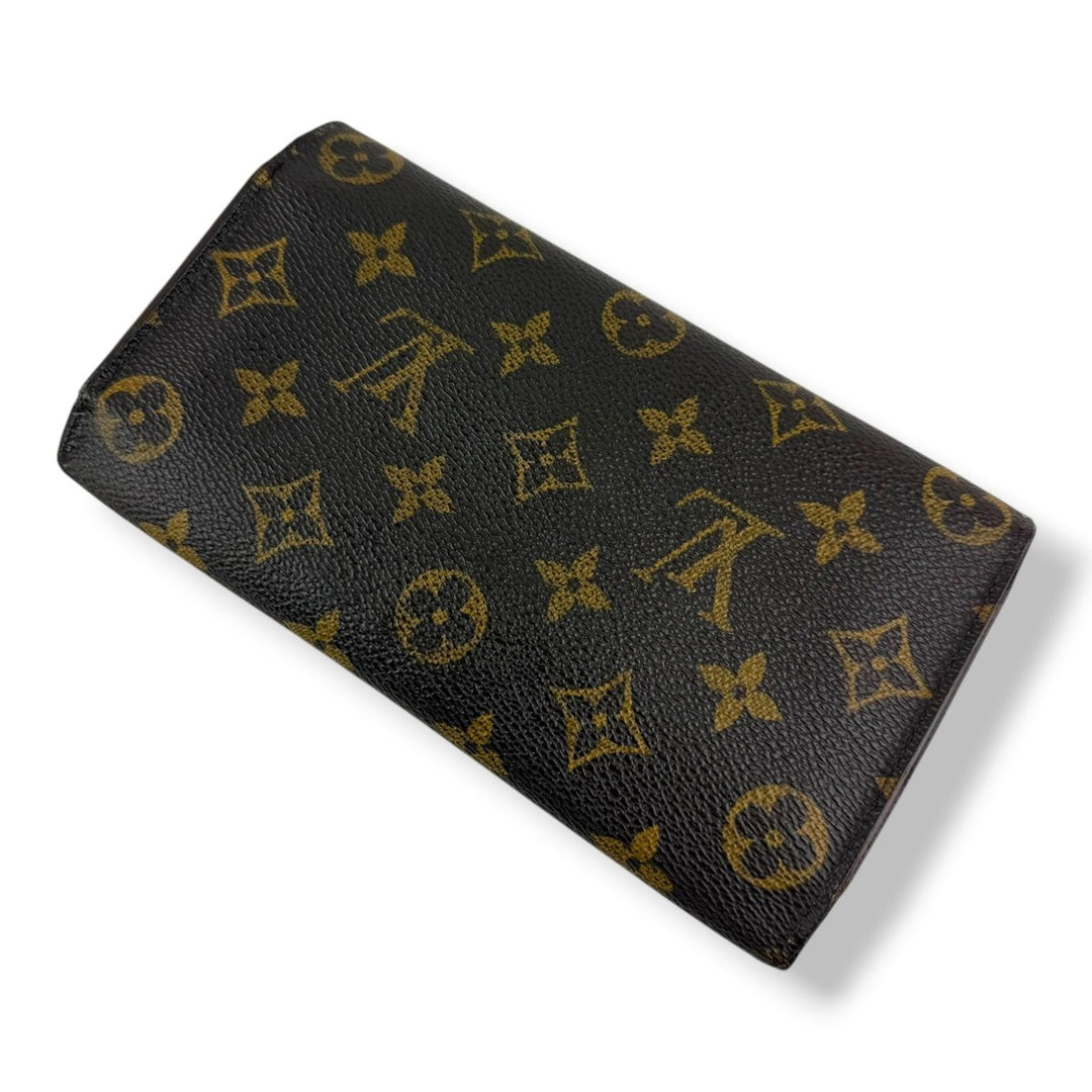 Louis Vuitton Trifold Brown Monogram Femme Wallet - Lux Central