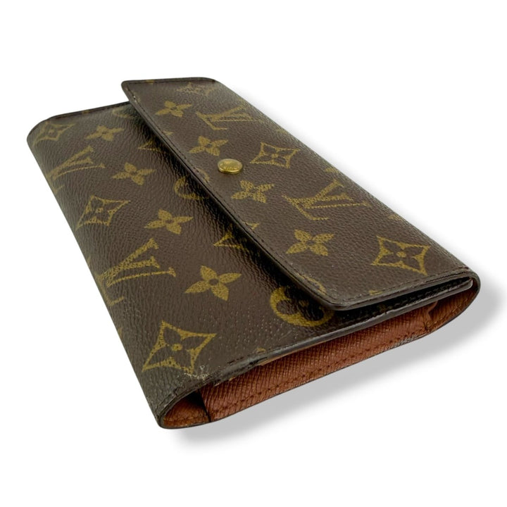 Louis Vuitton Trifold Brown Monogram Femme Wallet - Lux Central