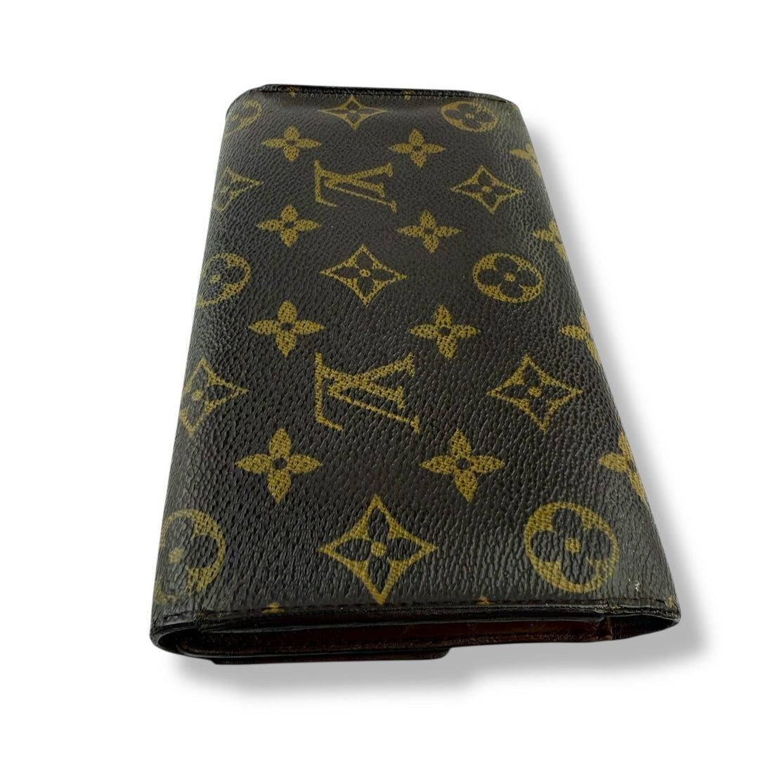 Louis Vuitton Trifold Brown Monogram Femme Wallet - Lux Central
