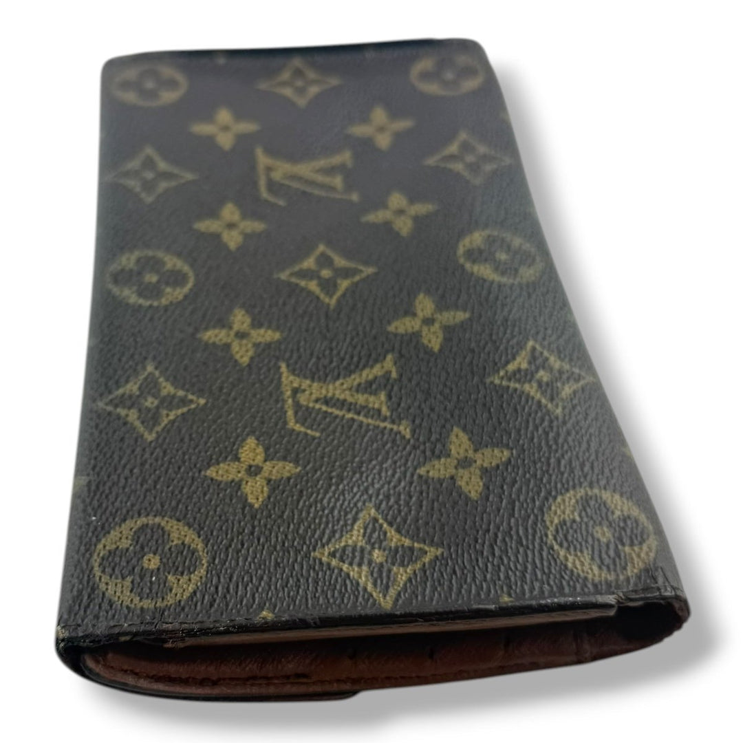 Louis Vuitton Trifold Brown Monogram Femme Wallet - Lux Central