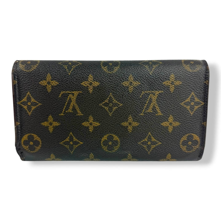 Louis Vuitton Trifold Brown Monogram Femme Wallet - Lux Central
