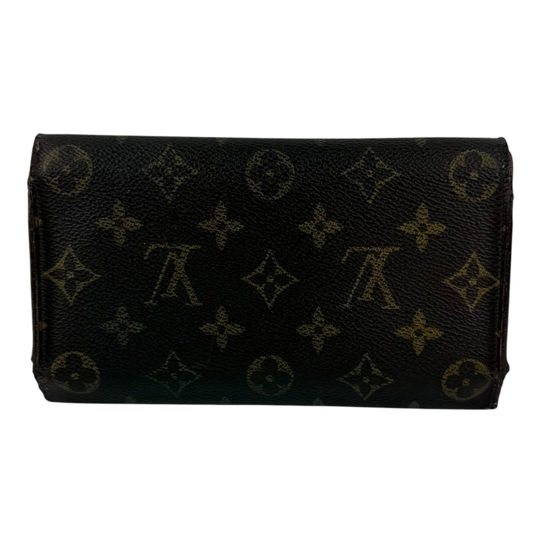 Louis Vuitton Trifold Brown Monogram Femme Wallet - Lux Central