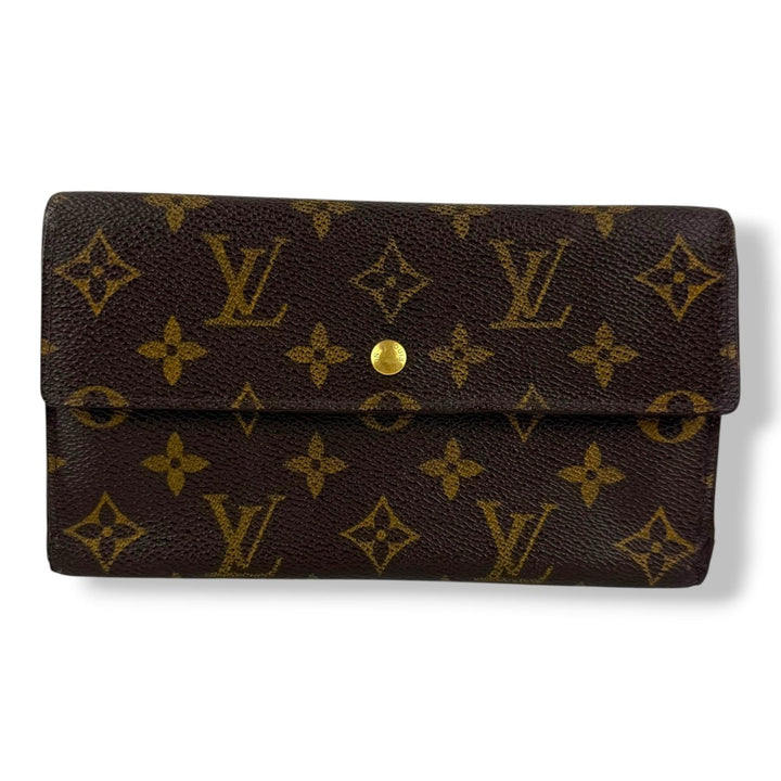 Louis Vuitton Trifold Brown Monogram Femme Wallet - Lux Central