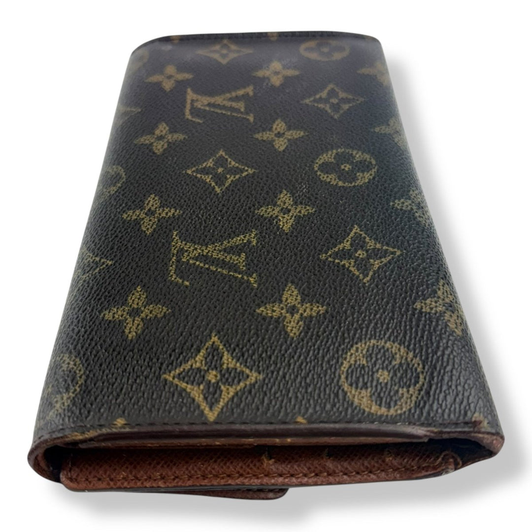 Louis Vuitton Trifold Brown Monogram Femme Wallet - Lux Central