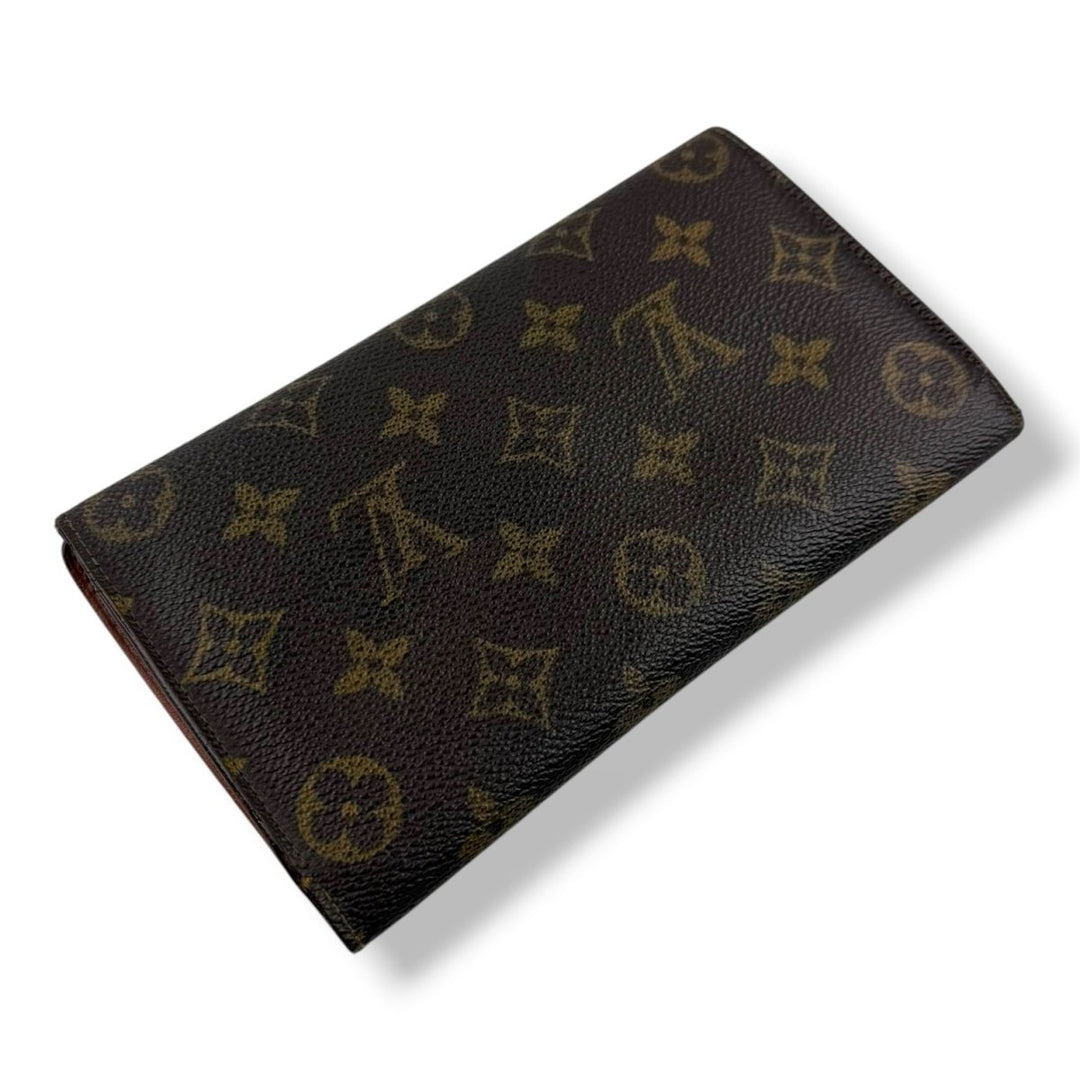 Louis Vuitton Trifold Brown Monogram Femme Wallet - Lux Central