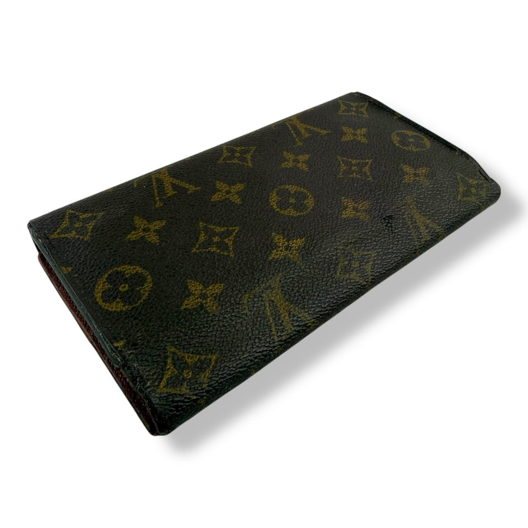 Louis Vuitton Trifold Brown Monogram Femme Wallet - Lux Central