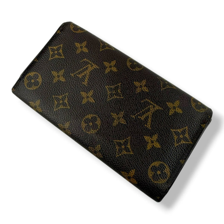 Louis Vuitton Trifold Brown Monogram Femme Wallet - Lux Central