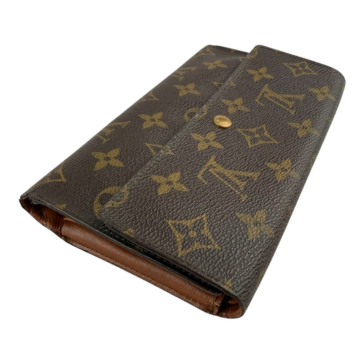 Louis Vuitton Trifold Brown Monogram Femme Wallet - Lux Central